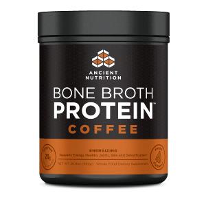 1 heaping scoop (29.6 g) Bone Broth Protein Coffee
