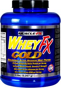 1 heaping scoop (32 g) Whey FX Gold