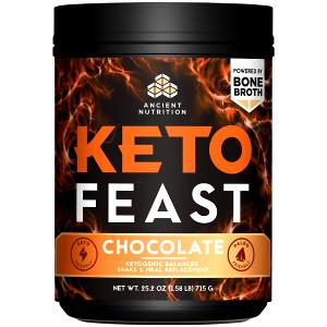 1 heaping scoop (48 g) Keto Feast