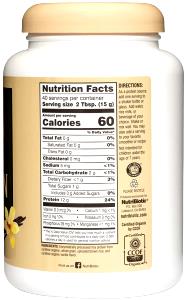 1 heaping tbsp (15 g) Organic Rice Protein