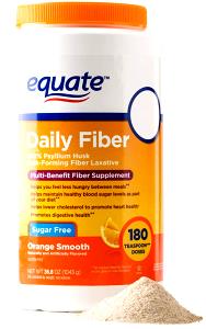 1 heaping tsp (5.8 g) Fiber Supplement