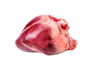 1 Heart Pork Heart, Raw