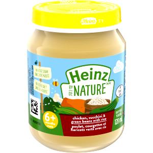1 Heinz Strained-2 Jar Serving (4 Oz) Baby Food Strained Garden Vegetables Mixed Vegetables