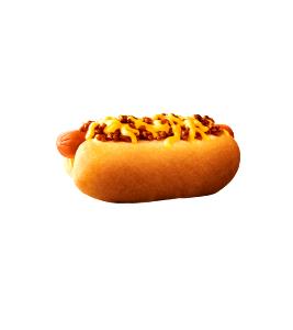 1 hot dog (162 g) Chili Cheese Coney