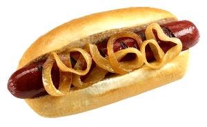 1 hot dog (274 g) 1/3 lb Spicy Polish Sausage Dog
