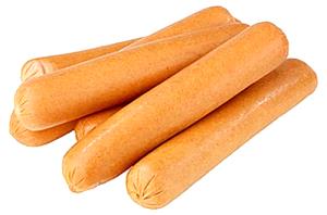 1 hot dog (45 g) Skinless Wieners