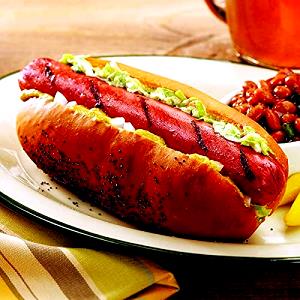 1 hot dog (56 g) Jumbo Beef & Pork Hot Dogs