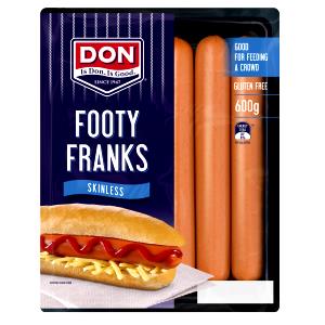 1 hotdog (46 g) Skinless Frankfurters