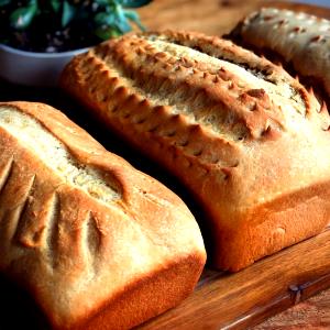 1 İnch Slice Aroostook Wheat Bread