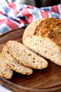 1 İnch Slice Toasted Oat Bread