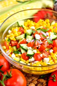 1 individual (4 oz) Corn Salad