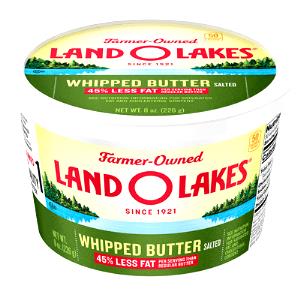 1 Individual Container Salted Whipped Margarine Tub