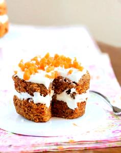 1 Individual Diet Carrot Cake
