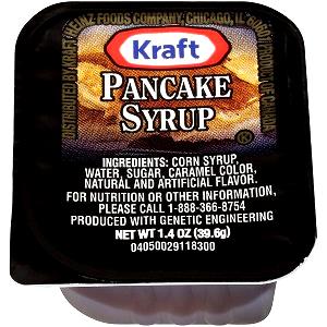 1 Individual Packet Pancake Syrup