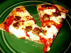1 individual pizza Sporkie Individual Pizza
