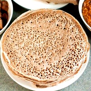 1 Injera (12" Dia) Injera (American-Style Ethiopian Bread)