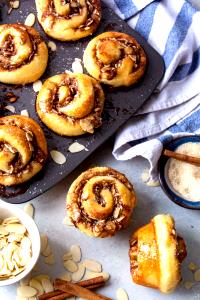 1 item Chocolate Almond Morning Bun