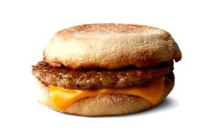 1 İtem Sausage Mcmuffin