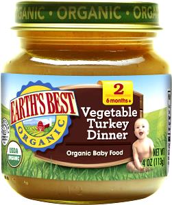 1 jar (113 g) Vegetable Turkey Dinner