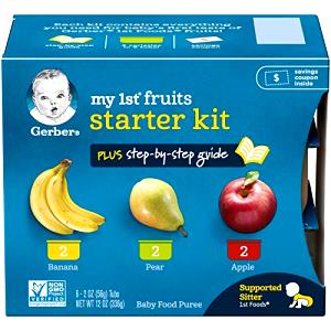 1 Jar (6 Oz) Baby Food Fruit