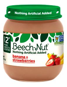 1 jar (6 oz) Banana Strawberry