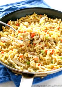 1 Jar Good Evening, Creamy Chicken Noodle Dinner, Strained