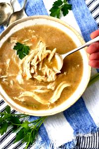 1 Jar Homestyle Chicken Soup, Strained