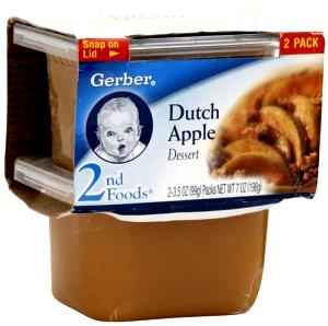 1 Jar, NFS Baby Food Dutch Apple Dessert
