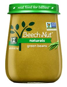 1 Jar, NFS Baby Food Green String Beans
