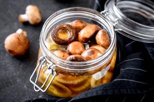 1 Jar Pickled Mushrooms