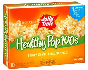 1 Jolly Time Bag Buttered Popcorn Popped in Oil