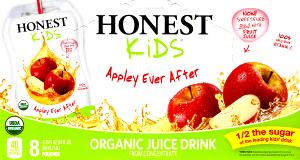 1 juice box (6.75 ml) Kids Reduced Calorie Apple Juice Drink