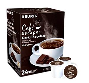 1 k-cup (15 g) Dark Chocolate Hot Cocoa