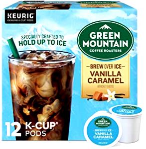 1 k-cup (28 g) Vanilla Sweetened Iced Coffee K-Cup