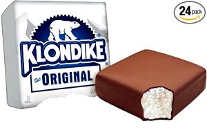 1 Klondike Krispy Bar (5 Fl Oz) Chocolate Covered Ice Cream Bar or Stick