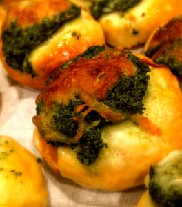 1 kolache Spinach Kolache