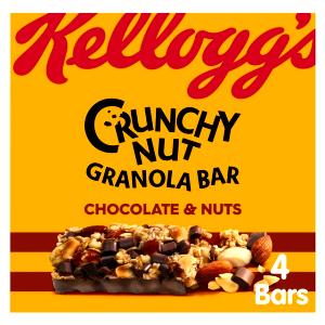 1 Kudos Crunchy Nut Snack Chocolate Coated Granola Bar with Nuts