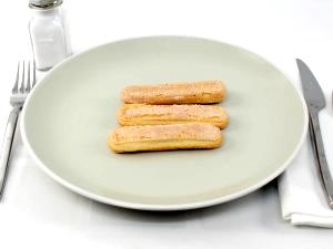 1 Ladyfinger Ladyfingers Cookies (with Lemon Juice and Rind)