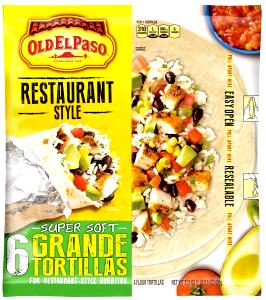 1 Large 10" Dia Flour Taco Shell