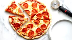 1 Large (15" Dia) Thin Crust No Cheese Pizza