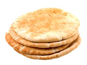 1 Large (6-1/2" Dia) Toasted Pita Bread