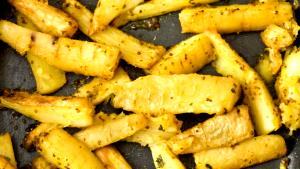 1 Large (9" Long) Cooked Parsnips (Fat Added in Cooking)