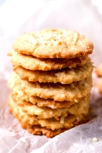 1 Large (approx 3-1/2" - 4" Dia) Coconut Cookie