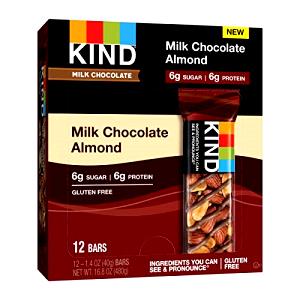 1 Large Bar (24 Squares, 6 Oz) Milk Chocolate with Nuts (Not Almond or Peanuts)