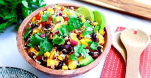 1 large bowl Ensalada Azteca