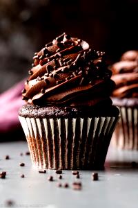 1 Large Chocolate Cupcake