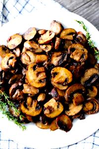 1 Large Cooked Mushrooms (from Fresh)