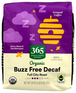 1 Large Fast Food Order Decaffeinated Coffee (made From Ground)