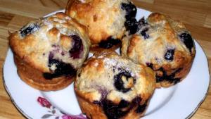 1 Large Fat Free Cholesterol Free Fruit Muffin