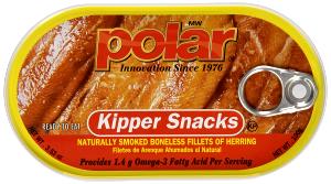 1 Large Fillet (7" X 2-1/4" X 1/4") Smoked Kippered Herring